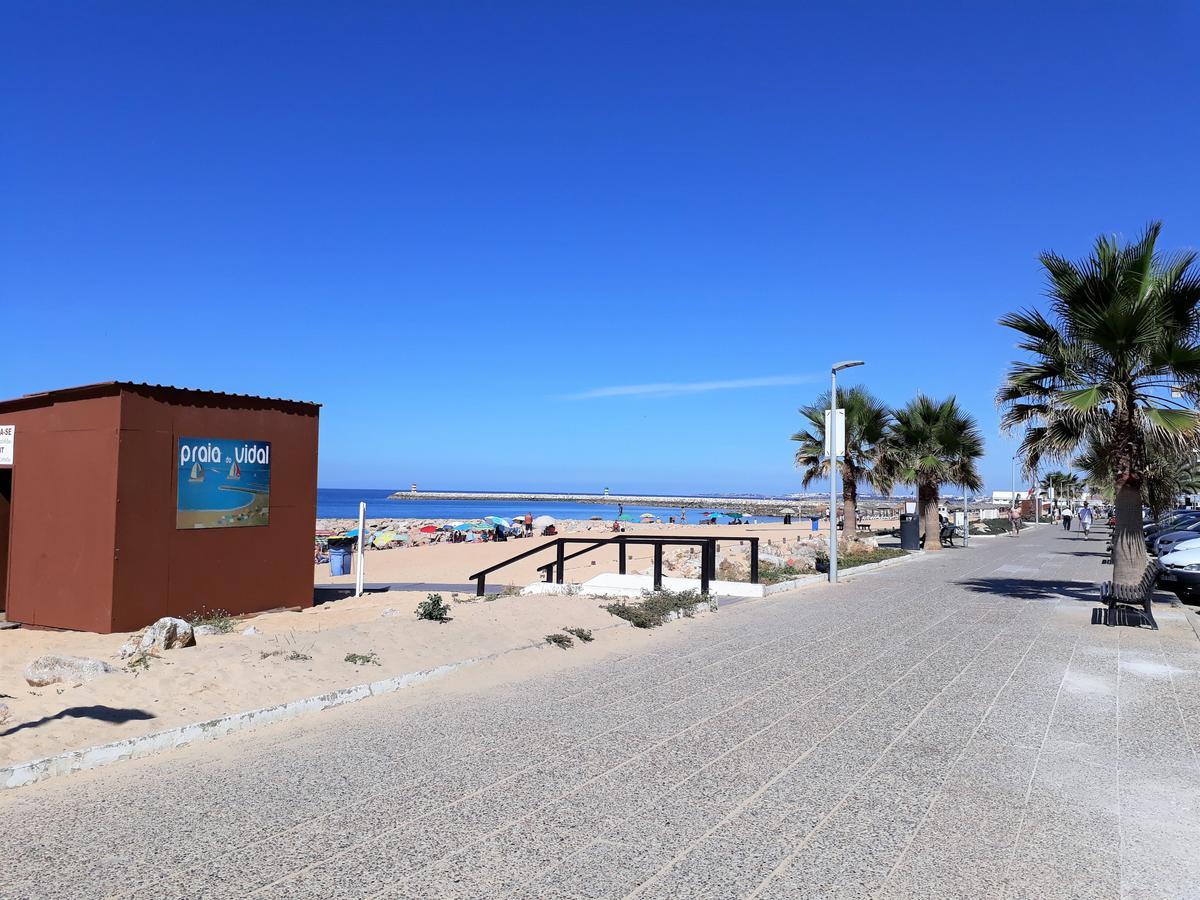 T2 Mira Praia 4- Familiar, 80Mt Praia, Wifi Quarteira Exterior photo